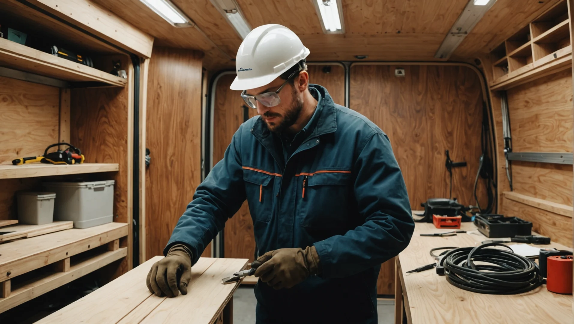 Guide Pratique : Comment Installer un Habillage Bois Pour Utilitaire en Entreprise