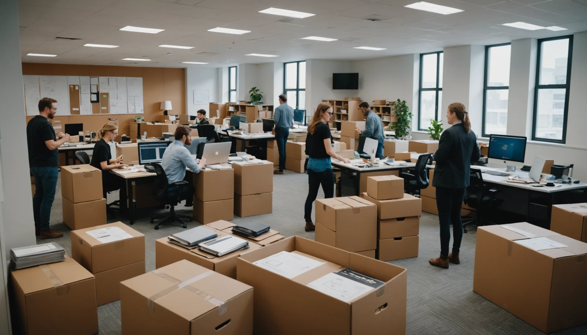 Révolutionnez votre espace de travail : le grand déménagement syntec en entreprise