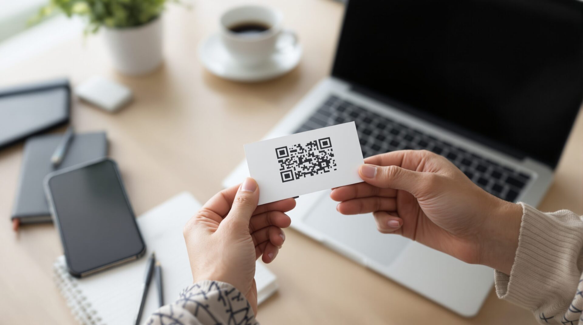 Carte de visite avec QR code : les économies d’une solution digitale innovante