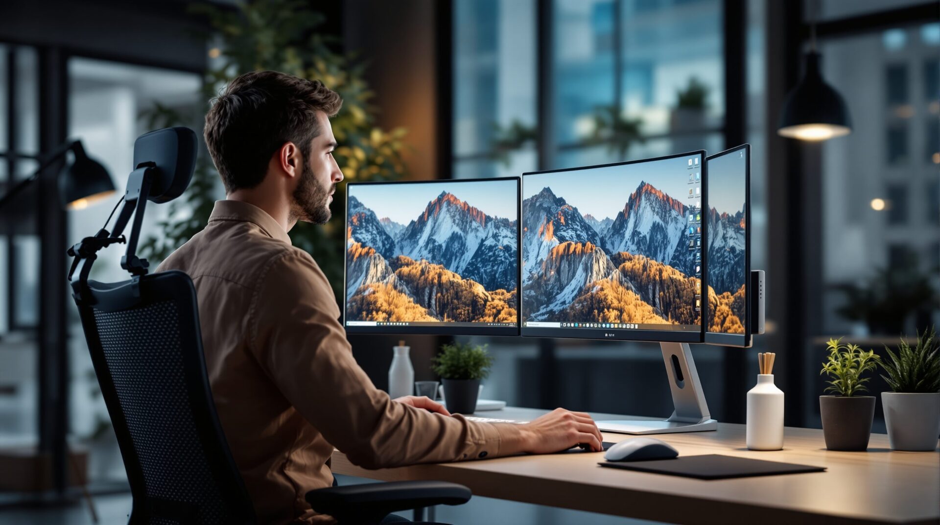 Écran pc incurvé ou configuration à double écran : les avantages à connaître