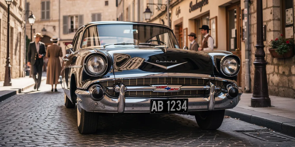 Plaque immatriculation fond noir : la réglementation actuelle pour les véhicules de collection