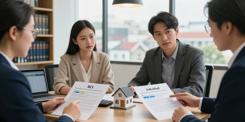 Achat en SCI ou en nom propre : le choix selon votre projet ?