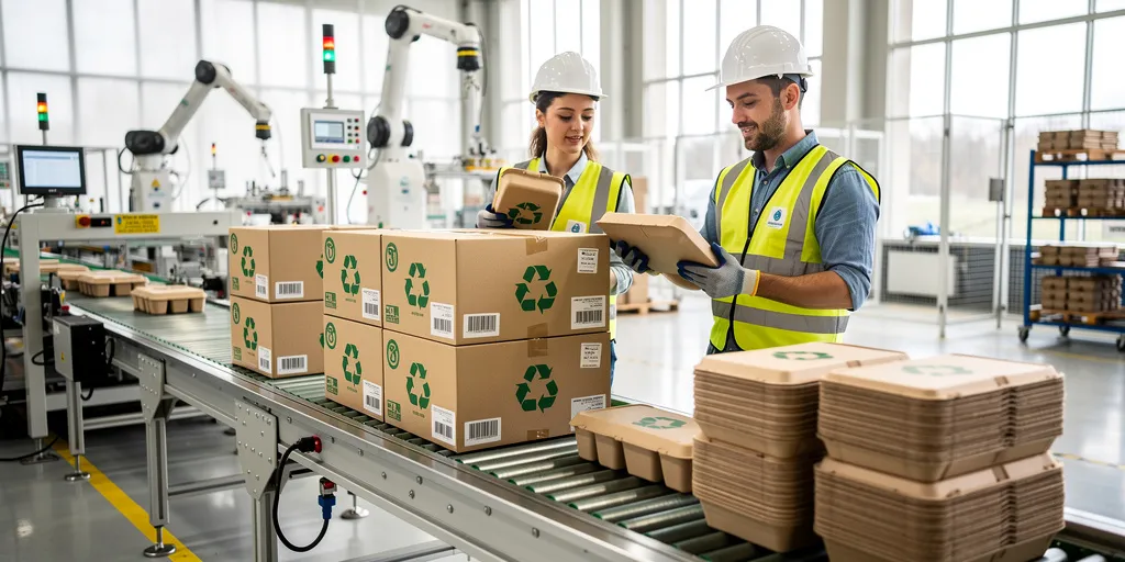 Emballage recyclable : applications industrielles