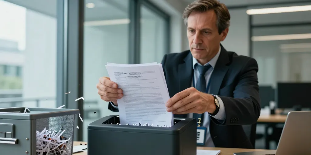 Destruction de documents confidentiels : comment éviter les fuites d’informations sensibles ?