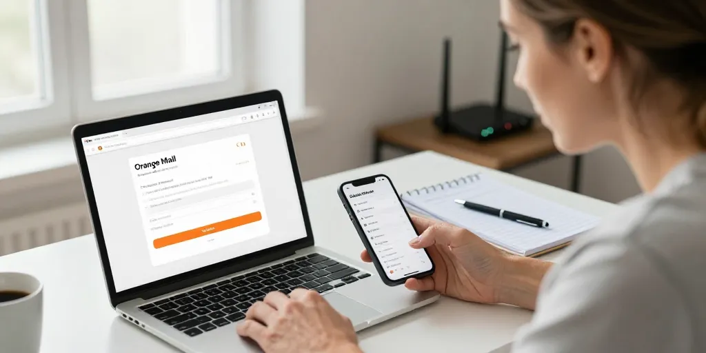 Messagerie Orange : le mode d’accès et les étapes de dépannage rapides ?