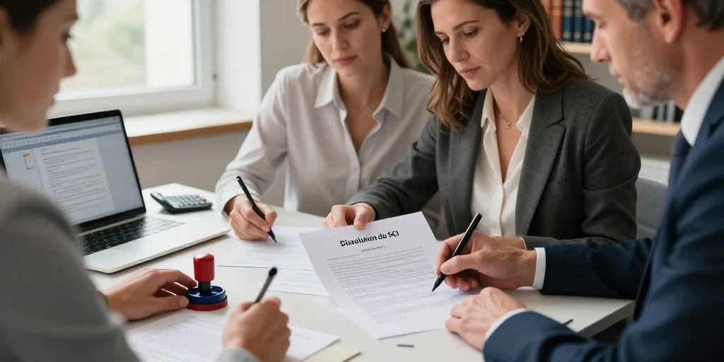Dissolution d’une SCI : la procédure à suivre, comment faire ?