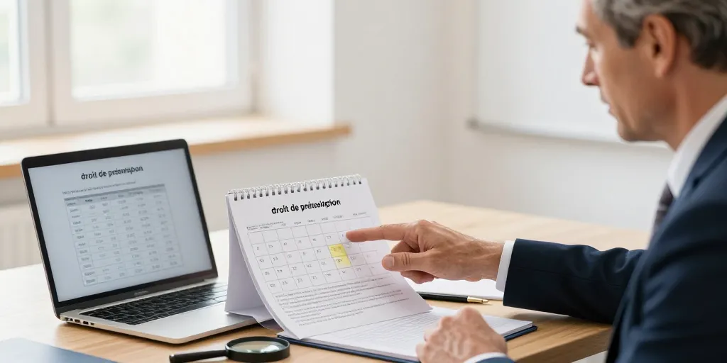 Droit de préemption délais : le délai exact, comment le calculer ?