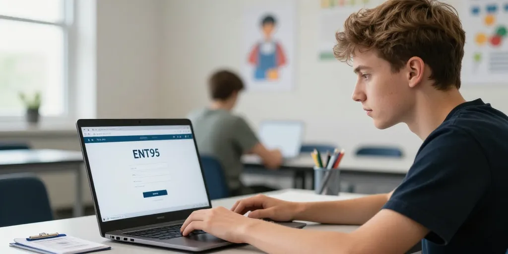 Ent95 : l’accès à l’espace élève, comment se connecter rapidement ?