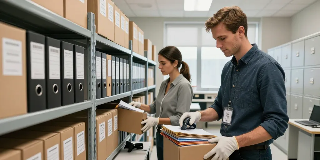 L’archivage physique des entreprises