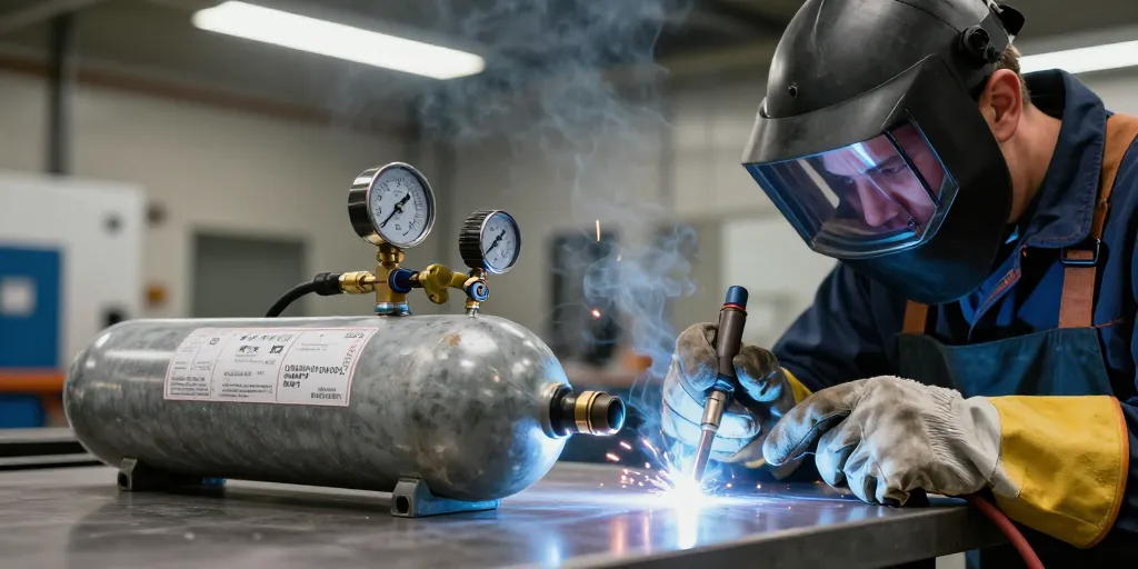 Bouteille de gaz Argon : le choix essentiel pour un soudage précis