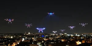 cuánto cuesta un espectáculo de luces con drones
